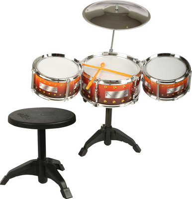 

Adraxx Jazz Drum with Stool(Multicolor)