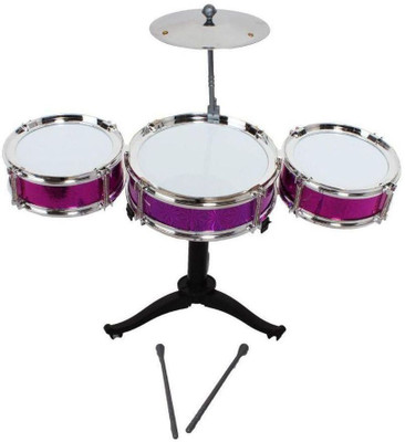 

Tickles Jazz Drum Set Musical Instrument for Kids 3 years plus(Multicolor)