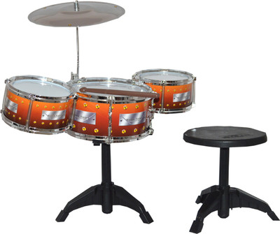 

Tabu Kid's 4 pcs Drum Set(Red)