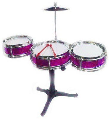 

MK Jazz Drum Set For Children(Multicolor)