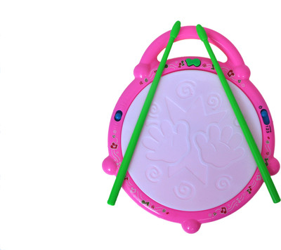 

Dream Deals Musical Drum With Lights & Sound(Multicolor)