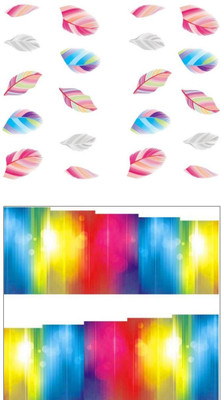 

Jenna Manicure Water Transfer Nail Art Decals Stickers- Sapphire Series NR-335(White)