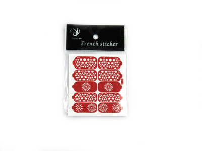

Savni nail art stencil for nails 10(pink)