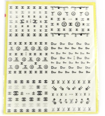 

Savni big pack of nail art stickers t39(yellow)