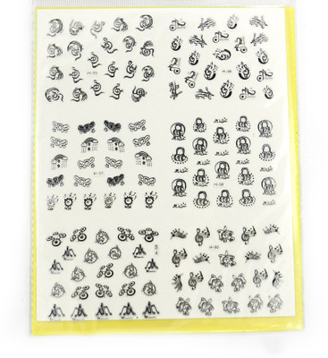 

Savni big pack of nail art stickers t4(yellow)