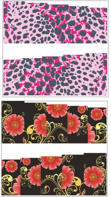 

Jenna Manicure Water Transfer Nail Art Decals Stickers- Sapphire Series NR-295(White)