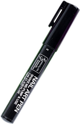 

Topnail Nail Art Pen for DIY Decorations Black Color(Black)