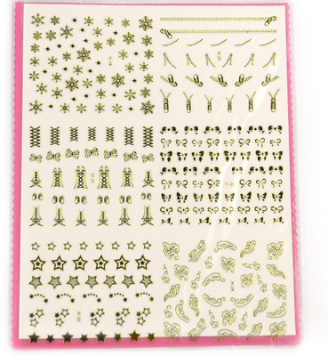 

Savni big pack of nail art stickers t48(yellow)