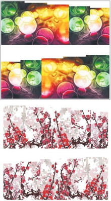 

Jenna Manicure Water Transfer Nail Art Decals Stickers- Sapphire Series NR-313(White)