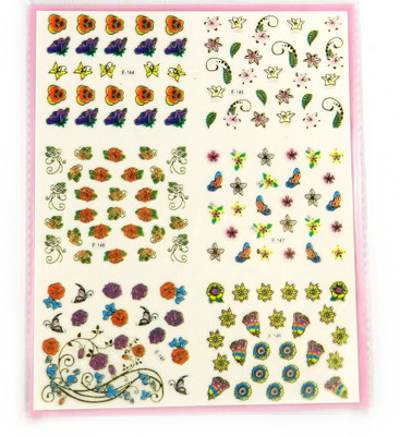 

Savni big pack of nail art stickers t6(yellow)