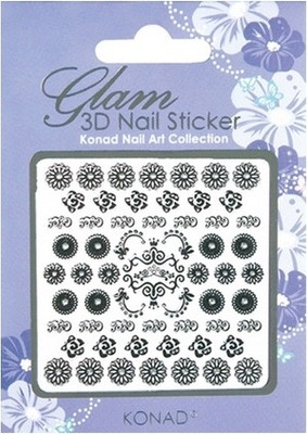 

Konad Glam 3D Nail Art Sticker(Violet - K3D B04)