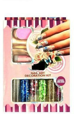 

JMD HOMEWARE Nail Art For Women (Multicolor)(Red)