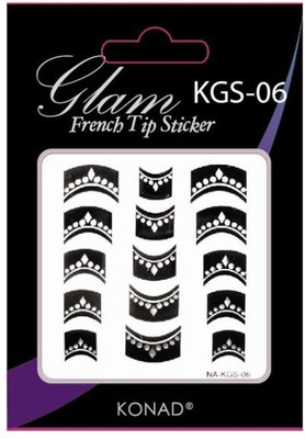 

Konad Glam French Tip Sticker - KGS06(Black)