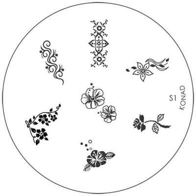 

Konad Stamping Image Plate S01(Silver)