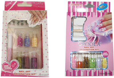 

Opoola Nail art Decoration kit(Multicolor)