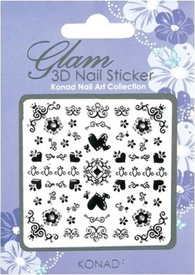 

Konad Glam 3D Nail Art Sticker(Violet - K3D B02)