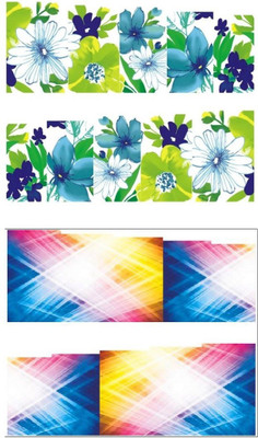 

Jenna Manicure Water Transfer Nail Art Decals Stickers- Sapphire Series NR-329(White)