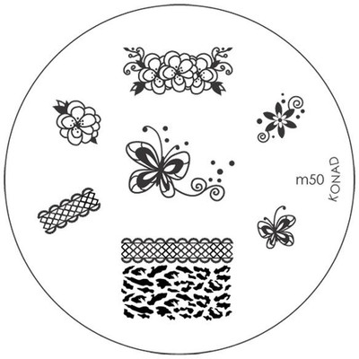

Konad Stamping Image Plate M50(Silver)