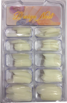 

Imported Artificial Nails pack of 200 nails(White)
