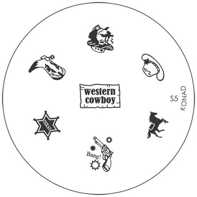 

Konad Stamping Image Plate S05(Silver)