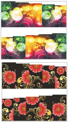 

Jenna Manicure Water Transfer Nail Art Decals Stickers- Sapphire Series NR-268(White)