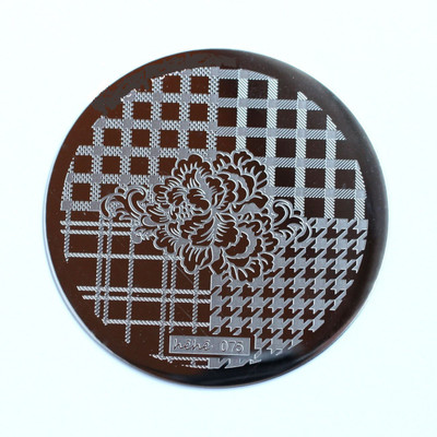 STZ Hehe nail art stamping plate, 75.(steel)