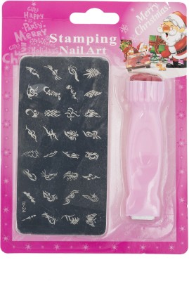 

Savni nail art stamp kit(Pink)