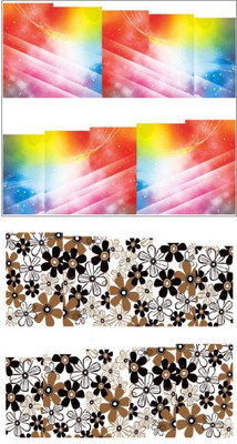 

Jenna Manicure Water Transfer Nail Art Decals Stickers- Sapphire Series NR-300(White)