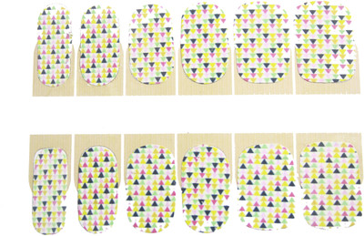 

NFLM Designer Nailwear Tri-Geometry(White)
