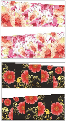 

Jenna Manicure Water Transfer Nail Art Decals Stickers- Sapphire Series NR-218(Multicolor)