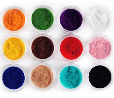 

ChinuStyle Velvet Nail Art Powder(Multicolor)