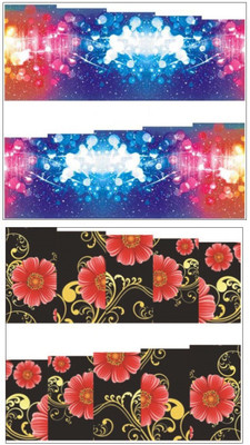 

Jenna Manicure Water Transfer Nail Art Decals Stickers- Sapphire Series NR-257(Multicolor)