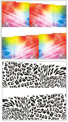 

Jenna Manicure Water Transfer Nail Art Decals Stickers- Sapphire Series NR-244(Multicolor)