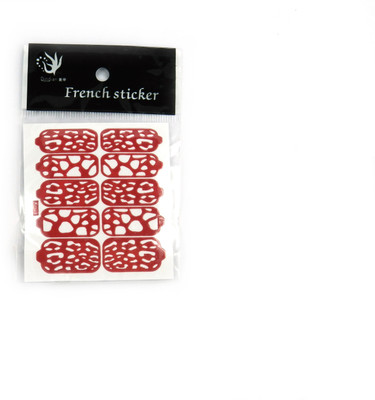 

Savni nail art stencil for nails 12(pink)