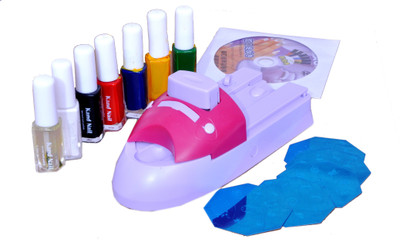 Riddhi Siddhi Nail Art Stamp(Pink)