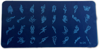 

Savni Nail art stamping plate-24(Pink)