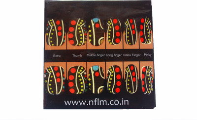 

NFLM Designer Nailwear Punk -tually(Multicolor)
