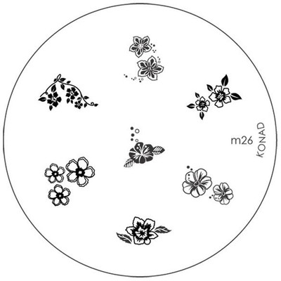 

Konad Stamping Image Plate M26(Silver)