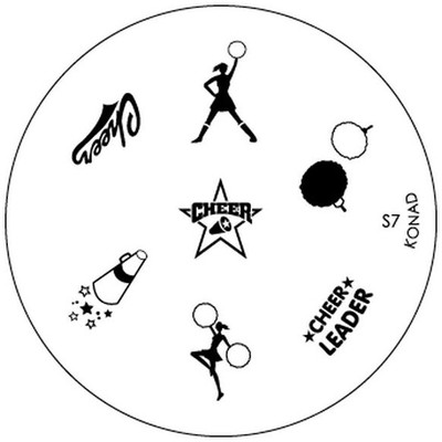 

Konad Stamping Image Plate S07(Silver)