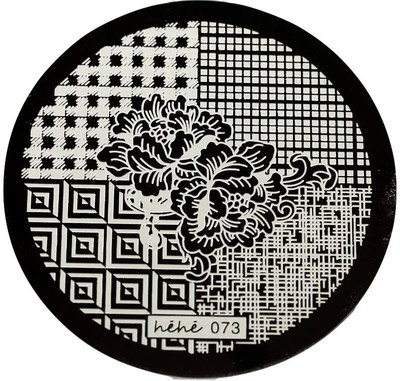

STZ Hehe nail art stamping plate, 73.(steel)