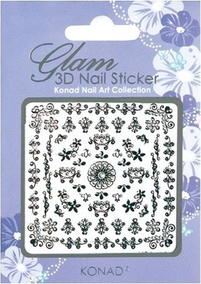 

Konad Glam 3D Nail Art Sticker(Violet - K3D B05)