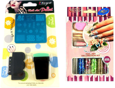 

Iris 7 Premium Nail Stamp Kit and Decotaration Kit(Nil)