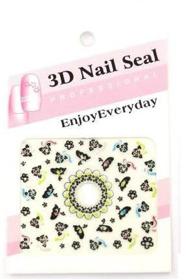 

JMD HOMEWARE Nail Art Pasting Stickers 3d For Women (MultIcolor)(Red)