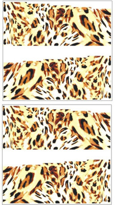 Jenna Manicure Water Transfer Nail Art Decals Stickers- Sapphire Series NR-299(White) available at flipkart for Rs.175