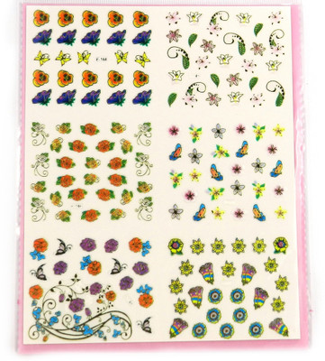 

Savni big pack of nail art stickers t29(yellow)