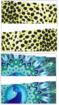 

Jenna Manicure Water Transfer Nail Art Decals Stickers- Sapphire Series NR-310(White)