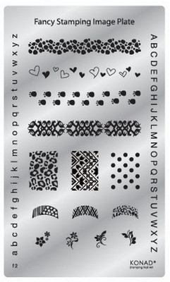 

Konad Square Image Plate 02(Silver)