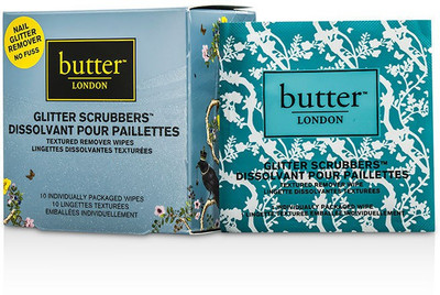 

Butter London Glitter Scrubbers Textured Remover Wipes(Glitter)