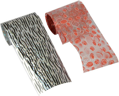 

Looks United Nail Art Transfer Foil 1M Long Strip ( Pack of 2 )(Multi)