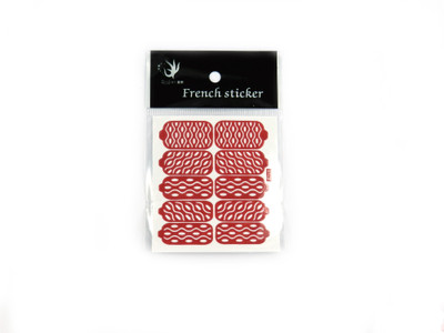 

Savni nail art stencil for nails 11(pink)